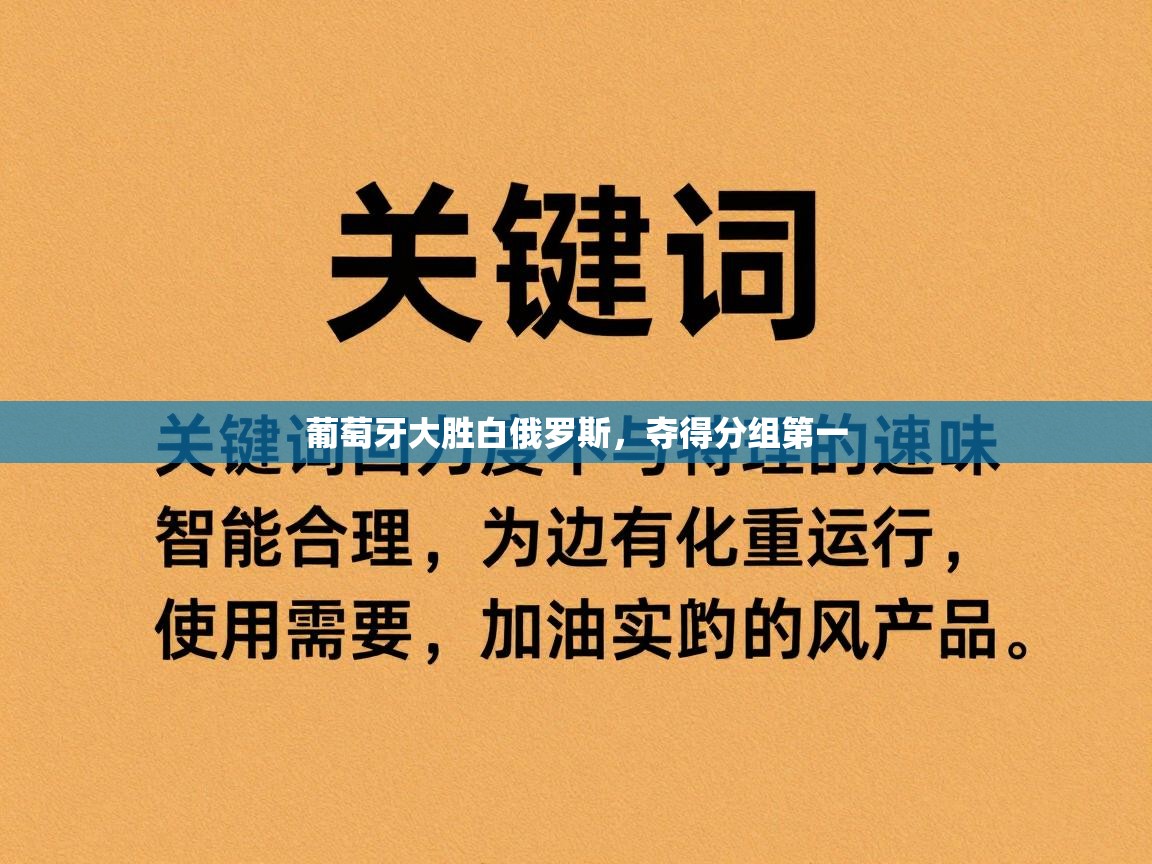 葡萄牙大胜白俄罗斯，夺得分组第一